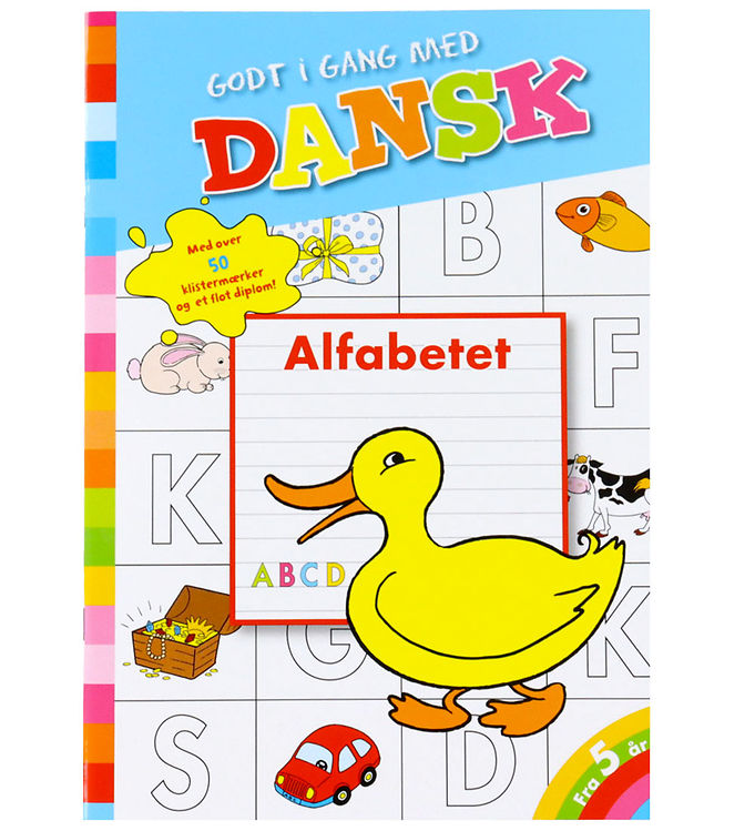 Forlaget Bolden Aktivitetsbog - Godt I Gang Med Dansk - Alfabete