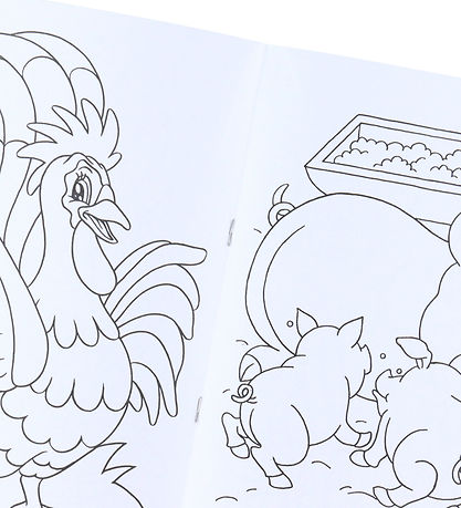 Malebog - Fun Time Colouring Farm - 16 Sider