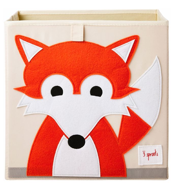 Kasse til rumdeler til børn (flere varianter) Multi Tekstil 33cm x 33cm x 33cm Fox - Multi - 33cm x 33cm x 33cm - Pixie