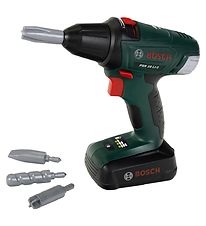 Bosch Mini Stor Skruemaskine m. Lys/Lyd - Legetøj - Grøn Bosch Mini Stor Skruemaskine m. Lys/Lyd - Legetøj - Grøn