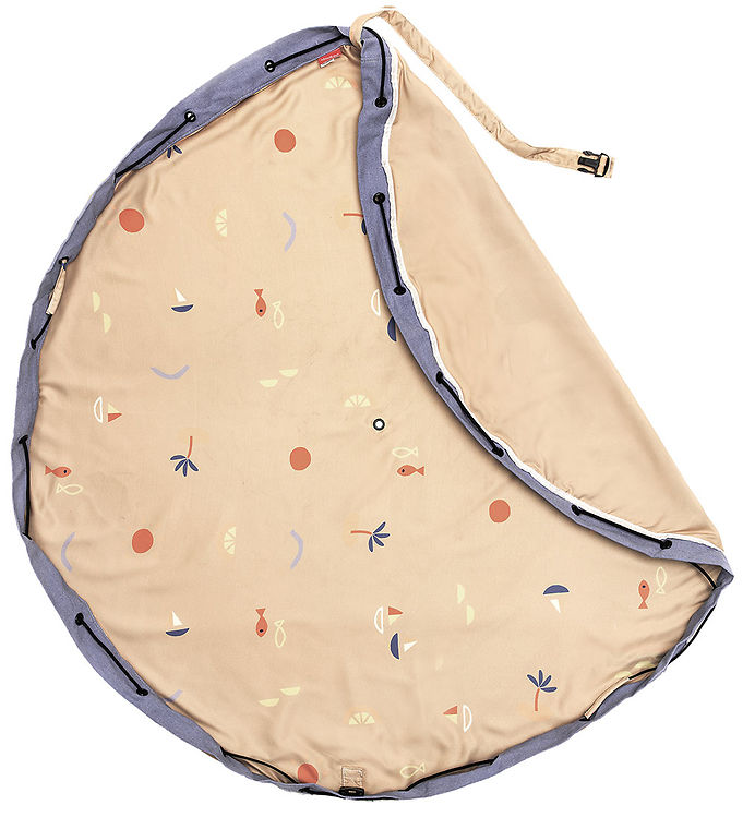 Play&Go Legetøjstæppe - Outdoor - Ø140 cm - Sea