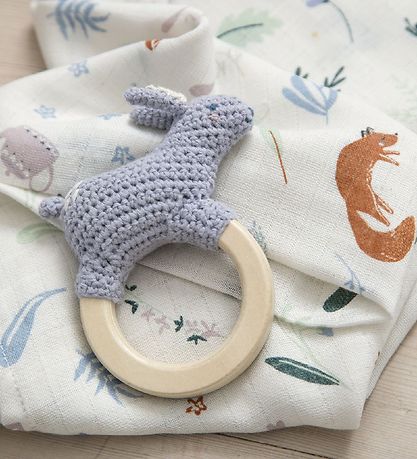 Sebra Rangle - Hæklet - Kaninen Bluebell