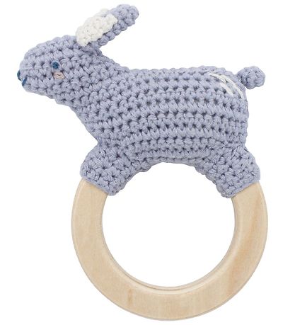 Sebra Rangle - Hæklet - Kaninen Bluebell Sebra Rangle - Hæklet - Kaninen Bluebell