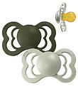 BIBS Supreme+ Smokk - Str. 2 - 2-pack - Symmetrisk - Sage/Hunter