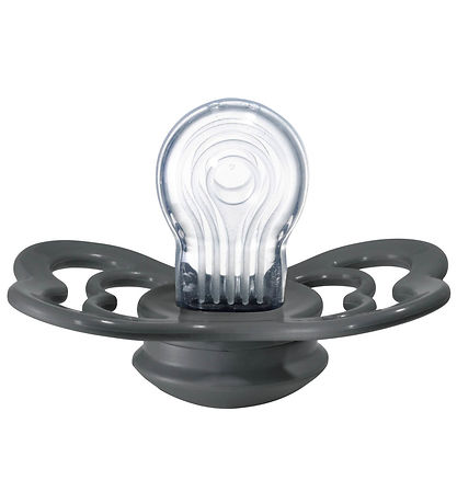 BIBS Supreme Sutter - Str. 1 - 2-pak - Symmetrisk - Iron/Baby Bl