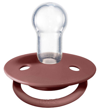 BIBS De Lux Sutter - 2-pak - Rund - Woodchuck/Blush