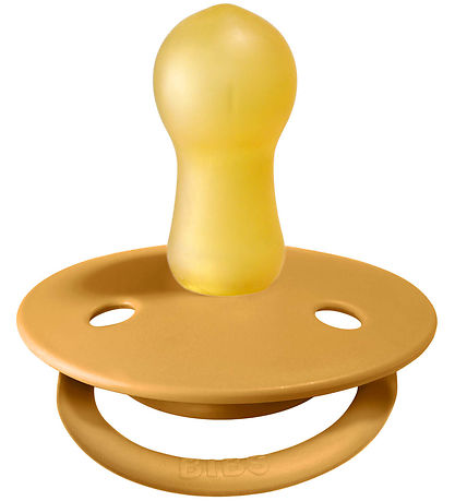 BIBS De Lux Sutter - Str. 2 - 2-pak - Rund - Mustard/Petrol BIBS De Lux Sutter - Str. 2 - 2-pak - Rund - Mustard/Petrol