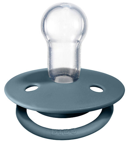 BIBS De Lux Sutter - 2-pak - Rund - Mustard/Petrol