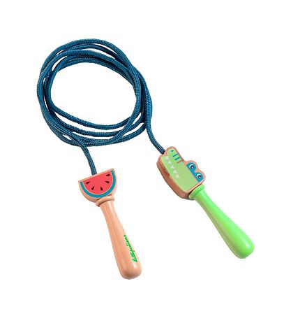 Lilliputiens Skipping Rope - Anatole - Blue/Green Lilliputiens Skipping Rope - Anatole - Blue/Green