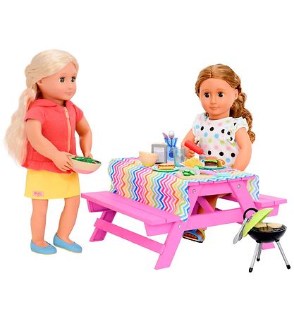Our Generation Picnicbord m. Tilbehør Our Generation Picnicbord m. Tilbehør