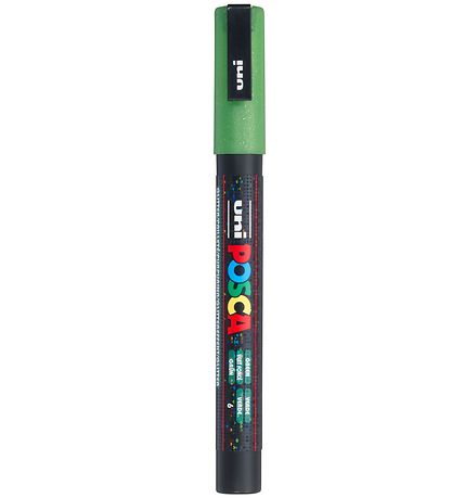 Posca Marker - PC-3ML - Green w. Glitter Posca Marker - PC-3ML - Green w. Glitter