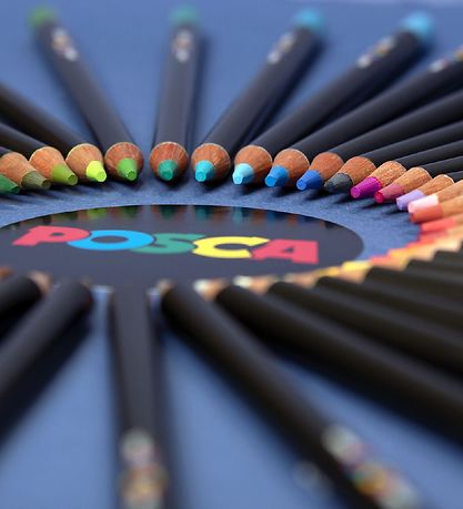 Posca Färgpennor - 36 st. - Flerfärgad