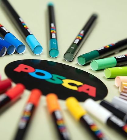 Posca Wax Crayons - 24 pcs. - Multicolour
