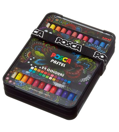 Posca Wax Crayons - 24 pcs. - Multicolour