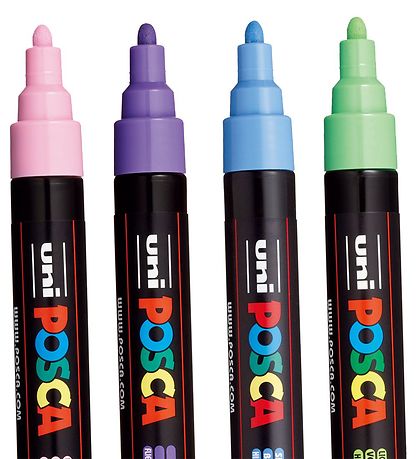 Posca Tuscher - PC-5M - 8 stk. - Pastelfarver Posca Tuscher - PC-5M - 8 stk. - Pastelfarver