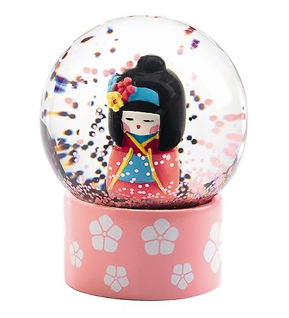 Djeco Snekugle - 6 cm - Rosa m. Geisha Djeco Snekugle - 6 cm - Rosa m. Geisha