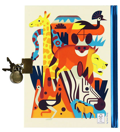 Djeco Dagbog m. Lås & Magisk Pen - Owen