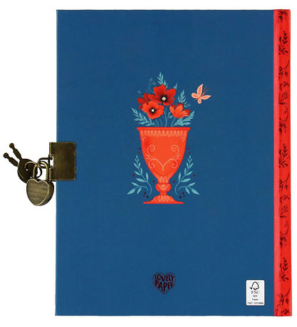 Djeco Dagbog m. Lås & Magisk Pen - Lisa