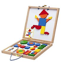 Djeco Magnets w. Playcase - 42 pcs. - Geoform Djeco Magnets w. Playcase - 42 pcs. - Geoform