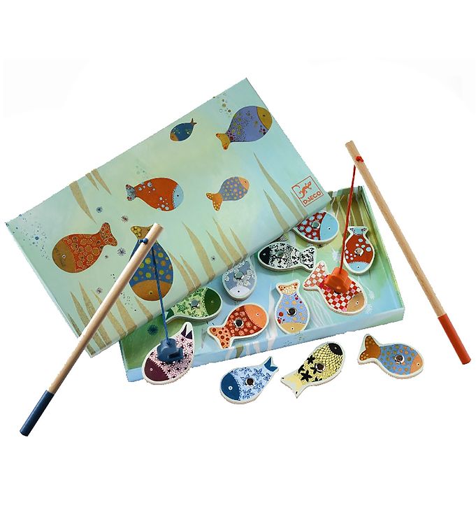 Djeco Fiskespil - Magnetisk - Fortryllende Fiskning billede