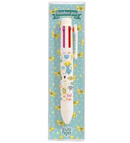 Djeco Kuglepen - Rainbow Pen - 6 Farver - Elodie Nouchen Djeco Kuglepen - Rainbow Pen - 6 Farver - Elodie Nouchen