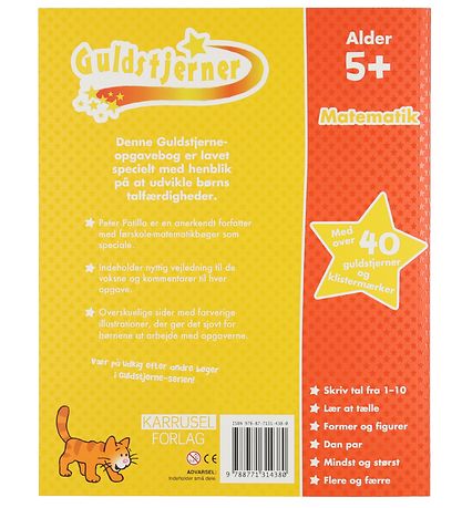 Karrusel Forlag Aktivitetsbog - Guldstjerner - Matematik - Dansk Karrusel Forlag Aktivitetsbog - Guldstjerner - Matematik - Dansk