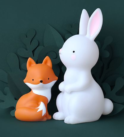 A Little Lovely Company Natlampe - 10,5x15,3x8,5 cm - Ræv
