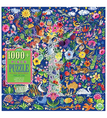Puzzle Eeboo - 1000 Briques - La vie Bois Puzzle Eeboo - 1000 Briques - La vie Bois
