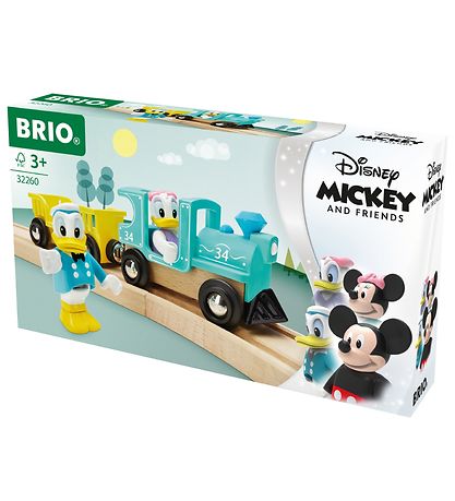 BRIO Tog m. Anders & Andersine - Blå/Gul 32260 BRIO Tog m. Anders & Andersine - Blå/Gul 32260