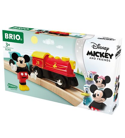 BRIO Tog m. Mickey Mouse - 17,9 cm - 3 Dele- Batteridrevet 32265 BRIO Tog m. Mickey Mouse - 17,9 cm - 3 Dele- Batteridrevet 32265