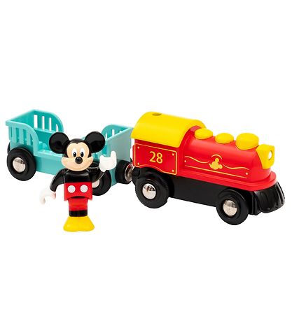 BRIO Tog m. Mickey Mouse - 17,9 cm - 3 Dele- Batteridrevet 32265 BRIO Tog m. Mickey Mouse - 17,9 cm - 3 Dele- Batteridrevet 32265