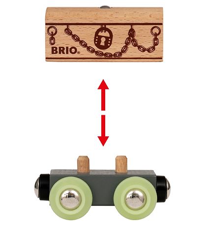 BRIO World Spøgelsestog - Selvlysende 33986