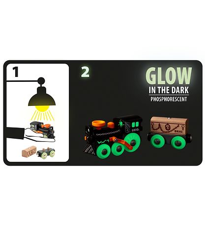 BRIO World Spøgelsestog - Selvlysende 33986