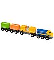 BRIO World Godstog m. 3 Vogne - Multifarvet 33982 BRIO World Godstog m. 3 Vogne - Multifarvet 33982