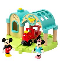 BRIO Togstation m. Mickey Mouse - 4 Dele - Lydoptager 32270 BRIO Togstation m. Mickey Mouse - 4 Dele - Lydoptager 32270