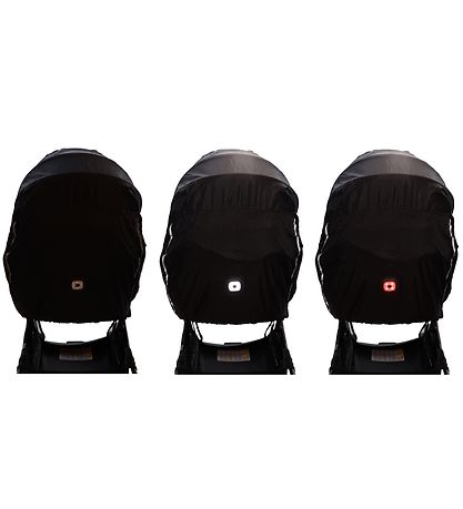 BabyDan Regnslag Til Barnevogn - LED - Sort BabyDan Regnslag Til Barnevogn - LED - Sort