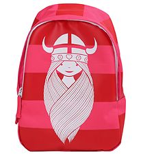 Danefæ Børnhavetaske - Kiddo - Pink Stribet Freja Danefæ Børnhavetaske - Kiddo - Pink Stribet Freja