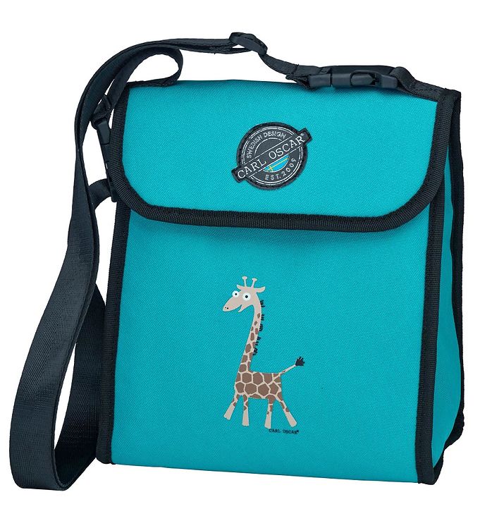 Carl Oscar Køletaske - 5 L - Turquoise Giraffe