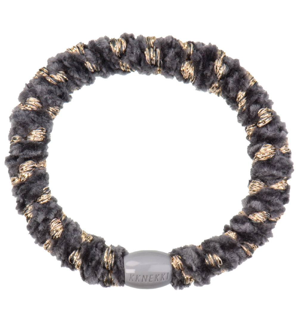 Elastique Cheveux Kknekki - GrisOr Velours av Brillant - Kknekki - UneTaille - Accessoire de Coiffure 4$