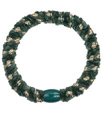 Kknekki Haarelastiek - Groen/Goud Fluweel m. Glitter Kknekki Haarelastiek - Groen/Goud Fluweel m. Glitter
