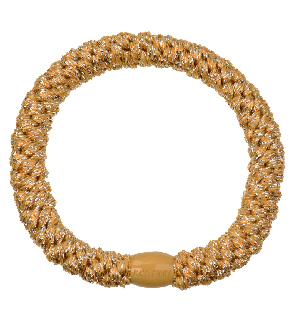 Kknekki Haargummi - Senfgelb Glitzer - Kknekki - One Size - Haarschmuck