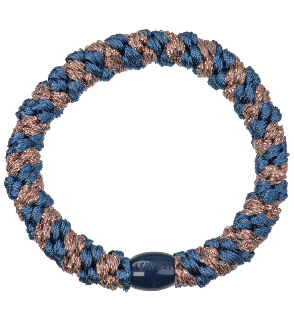 Elastique Cheveux Kknekki - BleuMarron Brillant - Kknekki - UneTaille - Accessoire de Coiffure 4$
