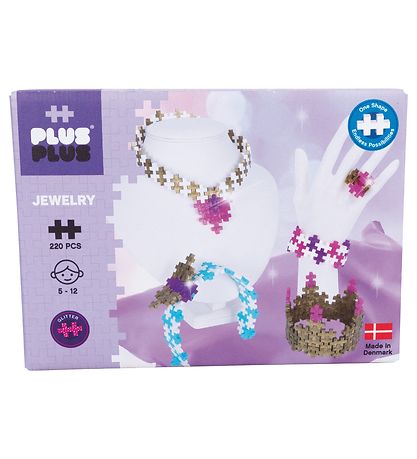 Plus-Plus Glitter - Smykker - 220 Stk Plus-Plus Glitter - Smykker - 220 Stk