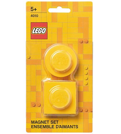 LEGO® Storage Magneter - 2 stk - Gul