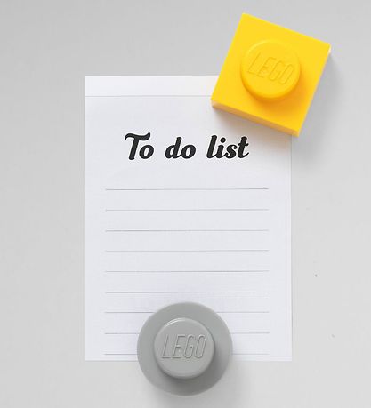 LEGO® Storage Magneter - 2 stk - Gul