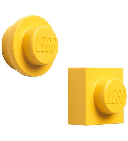LEGO® Storage Magneter - 2 stk - Gul LEGO® Storage Magneter - 2 stk - Gul
