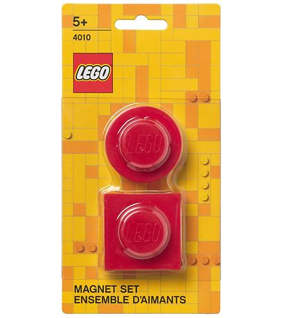 LEGO® Storage Magneter - 2 stk - Rød