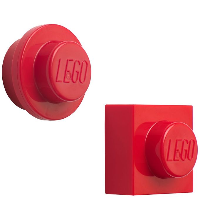 LEGO ® Storage Magneter - 2 stk - Rød