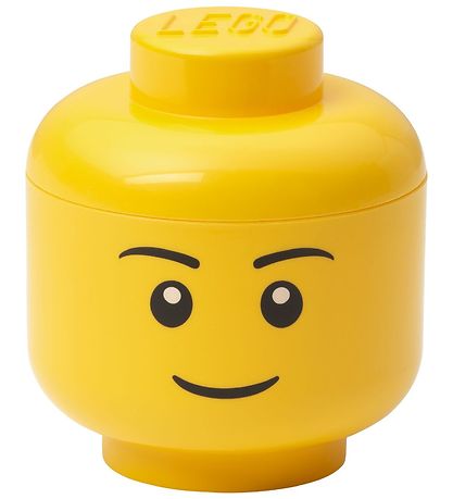 LEGO® Storage Opbevaringsboks - Mini - Hoved - 10 cm - Dreng LEGO® Storage Opbevaringsboks - Mini - Hoved - 10 cm - Dreng