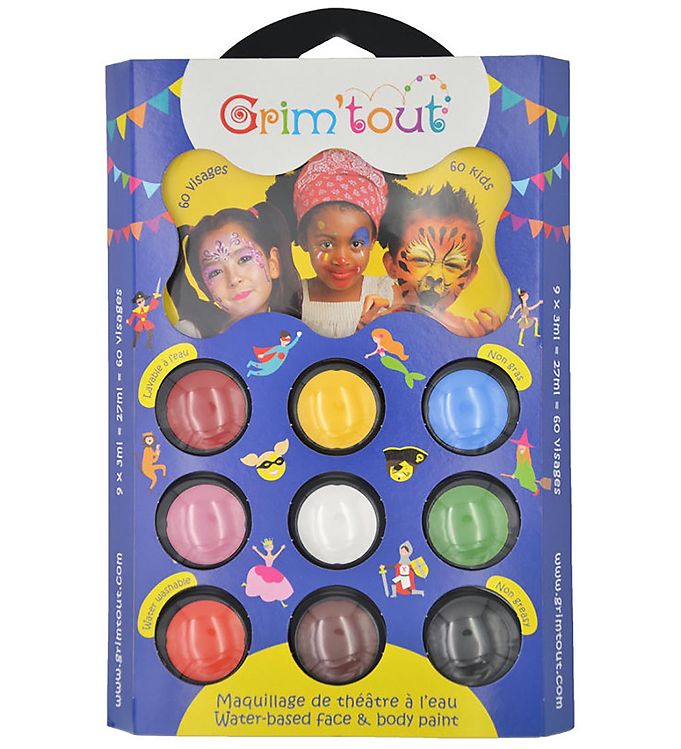 Grim Tout Ansigtsmaling - Karneval